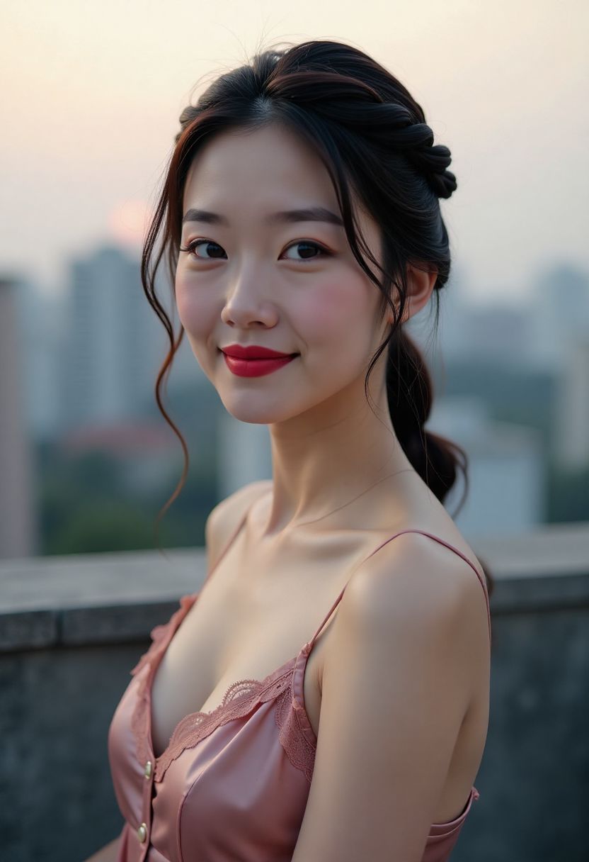 阳台种花的人